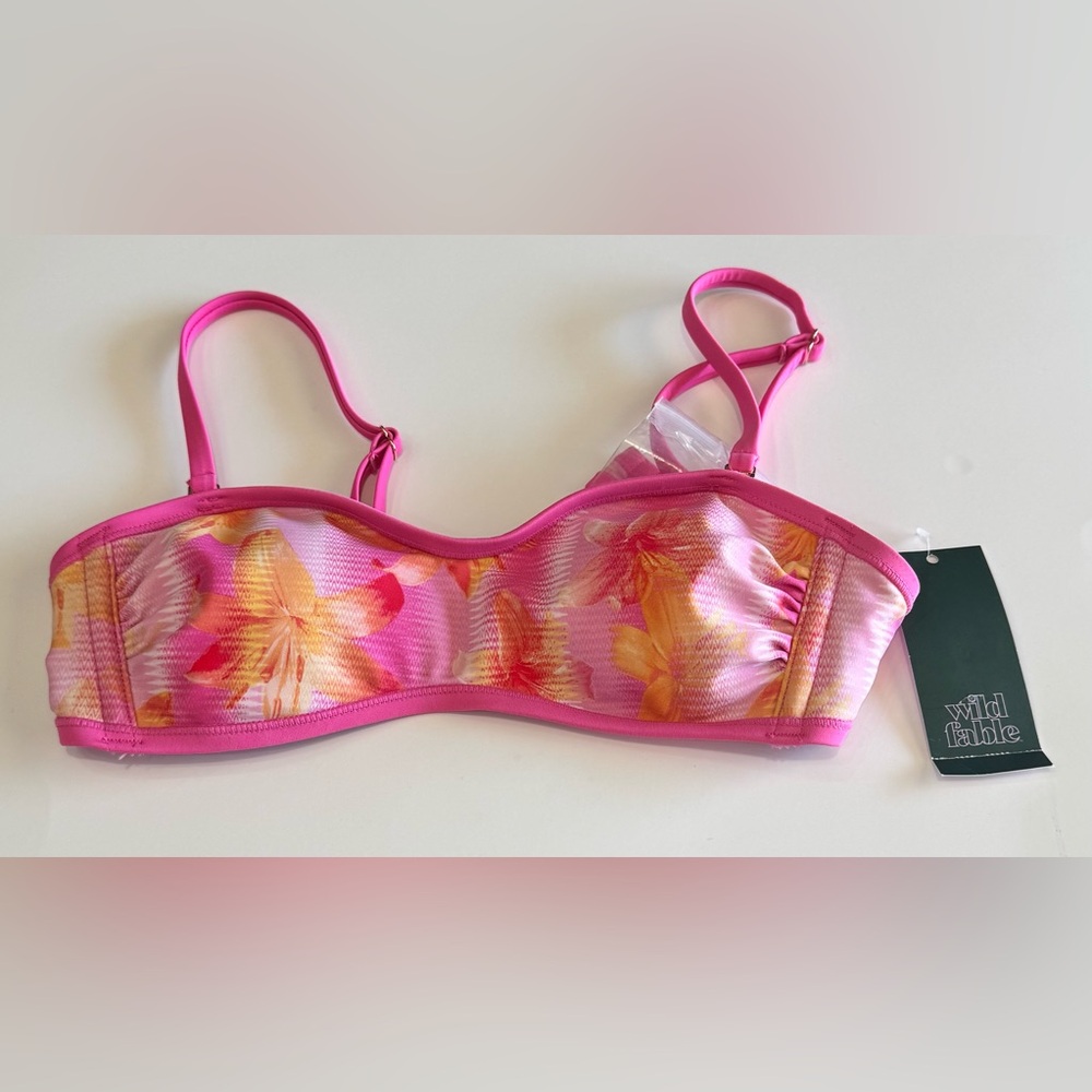 Wild Fable Pink Bikini Top